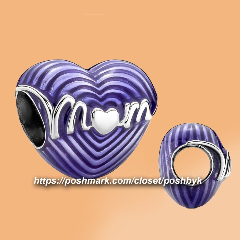 PANDORA Radiating Love Mum Heart Charm 791160C01
